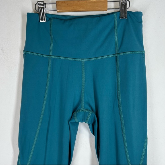 Athleta Teal Lightning 7/8 Tights Leggings - Picture 2 of 8